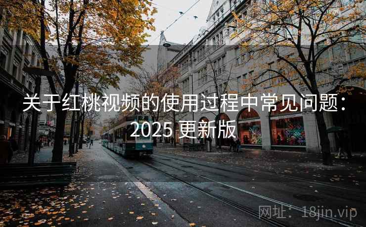 关于红桃视频的使用过程中常见问题：2025 更新版
